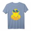 Ente mit Entenmotiv - Lustiges Bade-Spielzeug T-Shirt für Kinder und Gummientenliebhaber