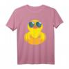 Ente mit Entenmotiv - Lustiges Bade-Spielzeug T-Shirt für Kinder und Gummientenliebhaber