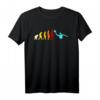 Wasserball Evolution Sport Geschenk Wasserballspieler T-Shirt  Lustiges Retro Design für Fans & Mannschaftskameraden