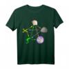 Schere Stein Papier Echse Big Bang Sheldon T-Shirt  Lustiges Nerd-Shirt als Geschenk für Wissenschafts- und Serienfans