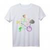 Schere Stein Papier Echse Big Bang Sheldon T-Shirt  Lustiges Nerd-Shirt als Geschenk für Wissenschafts- und Serienfans
