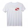 Rescue Diver Flag Search Rescue Diver T-Shirt - Vintage Taucher-Design, Klassisch geschnitten, doppelt genähter Saum