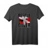 Rescue Diver T-Shirt - Klassisch geschnitten mit doppeltem Saum für Taucher und Tauchausbilder