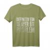 Definitiv ein Layer 8 Problem Systemadministrator T-Shirt  Lustiges IT Geschenk für Programmierer, Informatiker & IT-Profis