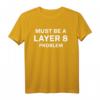 Admin Definitiv ein Layer 8 Problem T-Shirt  Lustiges Geschenk für Netzwerk- und Systemadministratoren, IT-Profis & Entwickler zu Weihnachten & Geburtstag