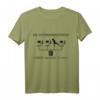 Ein Systemadministrator schläft nie T-Shirt - Lustiges IT- und Sysadmin Motiv als Geschenk zum Sysadmin Day