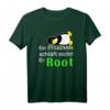 Lustiges Sysadmin schläft nicht! Er root Nerds T-Shirt  Perfektes Geschenk für Systemadministratoren & IT-Profis mit Humor