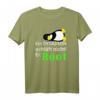Lustiges Sysadmin schläft nicht! Er root Nerds T-Shirt  Perfektes Geschenk für Systemadministratoren & IT-Profis mit Humor