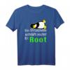 Lustiges Sysadmin schläft nicht! Er root Nerds T-Shirt  Perfektes Geschenk für Systemadministratoren & IT-Profis mit Humor