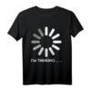 Programmierer Witz T-Shirt - Ich Denke Nach Coder Software Entwickler Design, Perfektes Geschenk für Hacker, Systemadministratoren und Hobby Programmierer