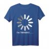 Programmierer Witz T-Shirt - Ich Denke Nach Coder Software Entwickler Design, Perfektes Geschenk für Hacker, Systemadministratoren und Hobby Programmierer