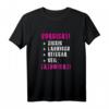 Damen Vorsicht Tätowiert Tätowierte Stolze Frau T-Shirt  Witziges Geschenk für Tattoo-begeisterte Frauen zum Geburtstag, Weihnachten & mehr