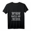 Damen Tattoo Tätowierer Spruch Lustig Geschenk T-Shirt mit V-Ausschnitt - Humorvolles Tattoo Design für Damen
