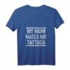 Damen Tattoo Tätowierer Spruch Lustig Geschenk T-Shirt mit V-Ausschnitt - Humorvolles Tattoo Design für Damen