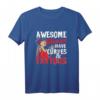 Awesome Women Have Curves and Tattoos T-Shirt - Lustiges Tattoo Design für tätowierte Frauen & Kunstliebhaber
