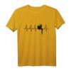 Tattoo Herzschlag T-Shirt - Perfektes Geschenk für Tätowierer, Body Art Liebhaber & Tattoo-Fans für Anlässe & Conventions