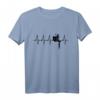 Tattoo Herzschlag T-Shirt - Perfektes Geschenk für Tätowierer, Body Art Liebhaber & Tattoo-Fans für Anlässe & Conventions