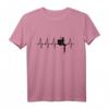Tattoo Herzschlag T-Shirt - Perfektes Geschenk für Tätowierer, Body Art Liebhaber & Tattoo-Fans für Anlässe & Conventions