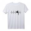 Tattoo Herzschlag T-Shirt - Perfektes Geschenk für Tätowierer, Body Art Liebhaber & Tattoo-Fans für Anlässe & Conventions