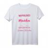 Warnung Tätowiertes Mädchen mit Aggressionsproblemen - Lustiges Tattoo T-Shirt für Frauen, Geschenkidee für Tattoo-Liebhaberinnen