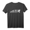 Technischer Zeichner Evolution Bauzeichner T-Shirt  Berufsspezifisches Design für Bauzeichner & technische Zeichner