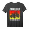 Zuhause ist wo mein Traktor ist - Lustiges Trecker T-Shirt für Landwirte, Bauern und Traktorfahrer, ideales Geschenk für Kinder und Erwachsene