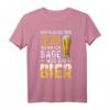 Ich Glaube Mir Nichtmal Selbst Wenn Ich Sage Nur Ein Bier T-Shirt - Lustiges Bier Design für Bierliebhaber & Geschenkidee