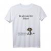 Du wirst uns hier fehlen - Abschied T-Shirt für Kollegen bei Jobwechsel, Rente & Ruhestand mit Platz für Unterschriften
