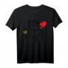 Ich bin hier die Braut! Lustiges JGA T-Shirt für Frauen mit Herz, Statement & Einhorn - Perfekt für die Junggesellinnenabschied-Party