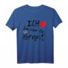 Ich bin hier die Braut! Lustiges JGA T-Shirt für Frauen mit Herz, Statement & Einhorn - Perfekt für die Junggesellinnenabschied-Party