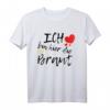 Ich bin hier die Braut! Lustiges JGA T-Shirt für Frauen mit Herz, Statement & Einhorn - Perfekt für die Junggesellinnenabschied-Party