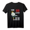 Vor 55 Jahren war ich mal der Schnellste - Witziges T-Shirt zum 55. Geburtstag für Männer, Bruder, Papa & Freunde