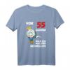 Vor 55 Jahren war ich mal der Schnellste - Witziges T-Shirt zum 55. Geburtstag für Männer, Bruder, Papa & Freunde