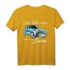 Trabant 601 T-Shirt - Lustiges Kultauto Geschenk mit Spruch 'Zwei Takte reichen mehr ist nur Luxus' für Trabant-Fans und Tuning-Enthusiasten