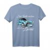 Trabant 601 T-Shirt - Lustiges Kultauto Geschenk mit Spruch 'Zwei Takte reichen mehr ist nur Luxus' für Trabant-Fans und Tuning-Enthusiasten