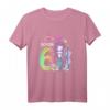 Kinder Meerjungfrau T-Shirt zum 6. Geburtstag - Süßes Geburtstagsgeschenk für Mädchen, Prinzessinnen und Meerjungfrauen Fans