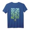 Star Wars Yoda Do Or Do Not Gradient Text T-Shirt - Offiziell lizenzierte Star Wars Kleidung für Fans