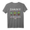 Zuhause Ist Wo Meine Kakteen Sind T-Shirt  Lustiges Geschenk für Pflanzenliebhaber & Kakteenfans zu jeder Gelegenheit