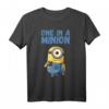HapBunny Minions T-Shirt - Offiziell lizenzierte Minions Bekleidung mit Minions Portrait für Geburtstagsfans