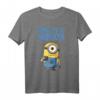 HapBunny Minions T-Shirt - Offiziell lizenzierte Minions Bekleidung mit Minions Portrait für Geburtstagsfans