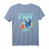 HapBunny Pixar Finding Dory T-Shirt mit inspirierendem Text - Offiziell lizenziertes Disney Pixar Merchandise