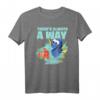 HapBunny Pixar Finding Dory T-Shirt mit inspirierendem Text - Offiziell lizenziertes Disney Pixar Merchandise