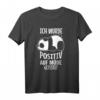 Lustiges Pandabär T-Shirt mit Spruch 'Ich wurde positiv auf müde getestet'  Perfekt für Morgenmuffel, Kinder und Familiengeschenke