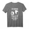 Lustiges Pandabär T-Shirt mit Spruch 'Ich wurde positiv auf müde getestet'  Perfekt für Morgenmuffel, Kinder und Familiengeschenke