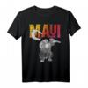 HapBunny Moana Maui Gradient Text T-Shirt - Officially Licensed Portrait & Trendiges Geschenk
