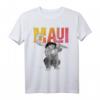 HapBunny Moana Maui Gradient Text T-Shirt - Officially Licensed Portrait & Trendiges Geschenk