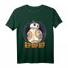 Star Wars The Last Jedi BB-8 Boop Beep Text Portrait T-Shirt - Offizielles Lizenzprodukt für Sci-Fi Fans und Star Wars Enthusiasten