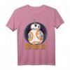Star Wars The Last Jedi BB-8 Boop Beep Text Portrait T-Shirt - Offizielles Lizenzprodukt für Sci-Fi Fans und Star Wars Enthusiasten