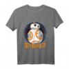 Star Wars The Last Jedi BB-8 Boop Beep Text Portrait T-Shirt - Offizielles Lizenzprodukt für Sci-Fi Fans und Star Wars Enthusiasten
