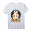 Star Wars The Last Jedi BB-8 Boop Beep Text Portrait T-Shirt - Offizielles Lizenzprodukt für Sci-Fi Fans und Star Wars Enthusiasten